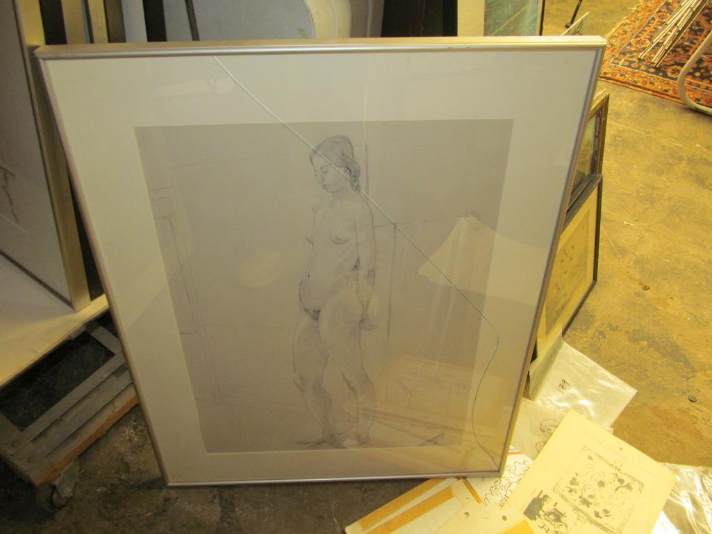 (10) Framed Nudes by Alf Svendsen