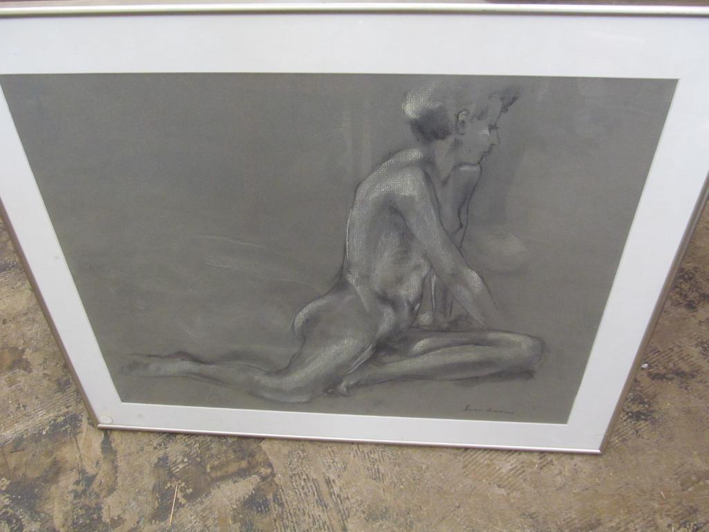 (10) Framed Nudes by Alf Svendsen