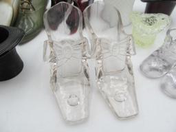 Glass and Porcelain Shoes & Hats