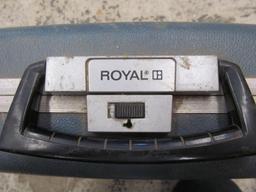 Royal Aristocrat Typewriter in Case