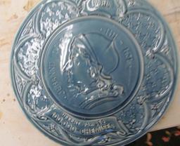 French Jeanne d?Arc Commemorative 11.25" Plate