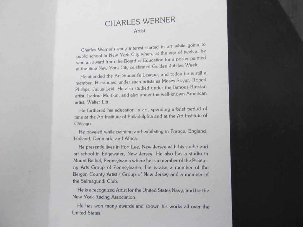 (2) Charles B Werner Limited Edition Big Cat Prints