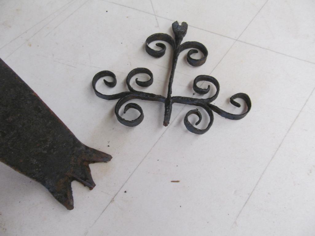 Wrought Iron Continental Fireplace Piece
