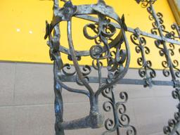 Wrought Iron Continental Fireplace Piece