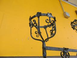 Wrought Iron Continental Fireplace Piece