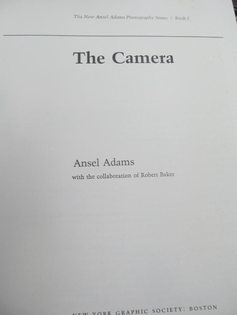 Camera Reference Group inc. Ansel Adams ? The Camera" 1980 1st Edition