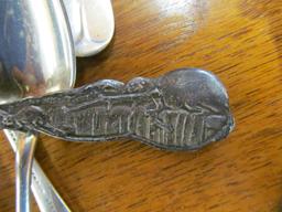 Sterling Group, Souvenir Spoons, Coffee Spoons, etc