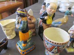 (9) Small Porcelain & Pottery Miniatures