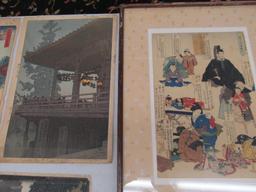 (6) Japanese Woodblocks