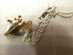 14K Conch Necklace