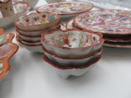Collection of Geisha Girl Porcelain