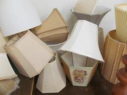 Huge Group of (50)+ Vintage Lampshades