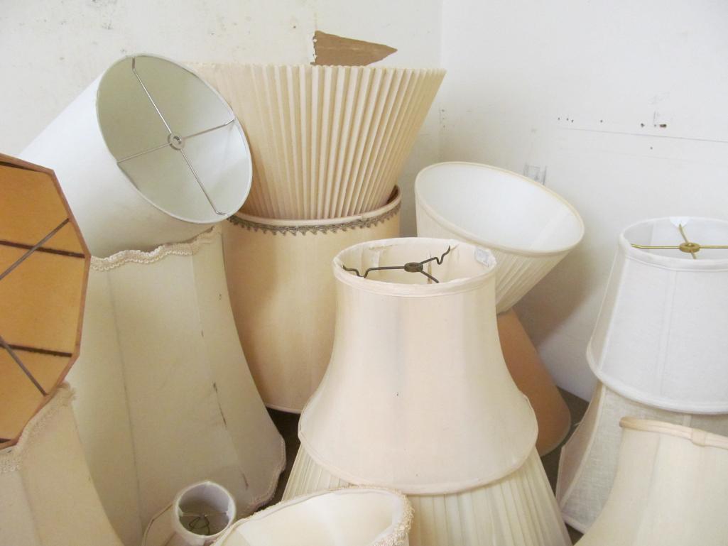 Huge Group of (50)+ Vintage Lampshades