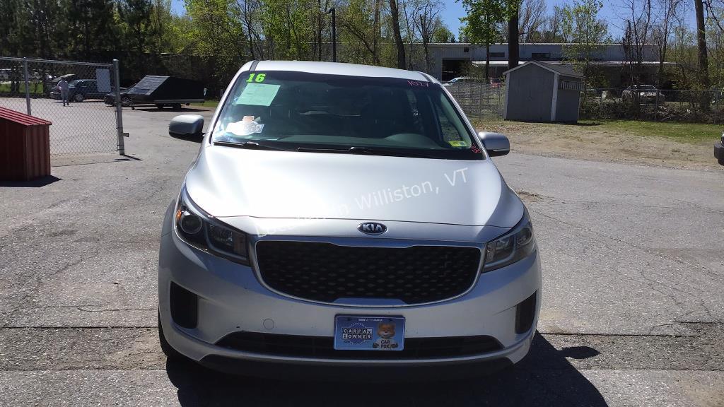 2016 Kia Sedona L V6, 3.3L