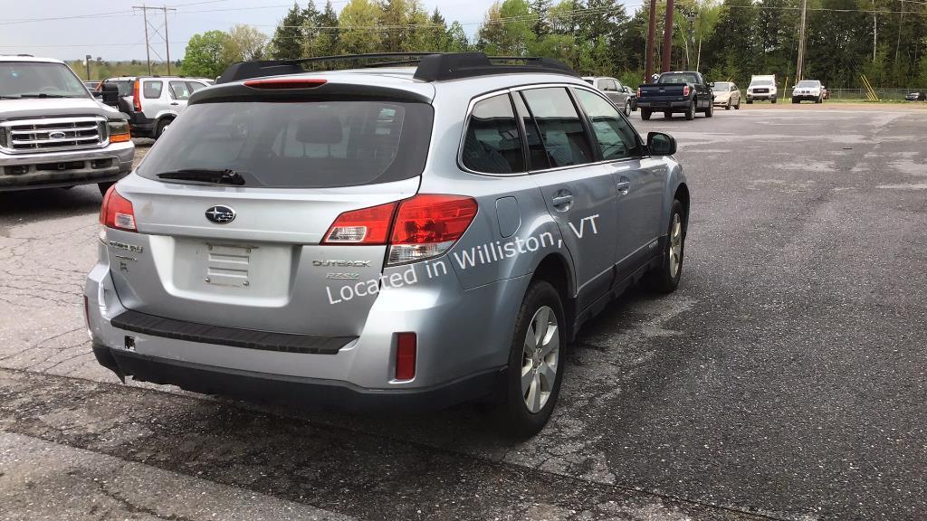 2012 Subaru Outback 2.5i H4, 2.5L