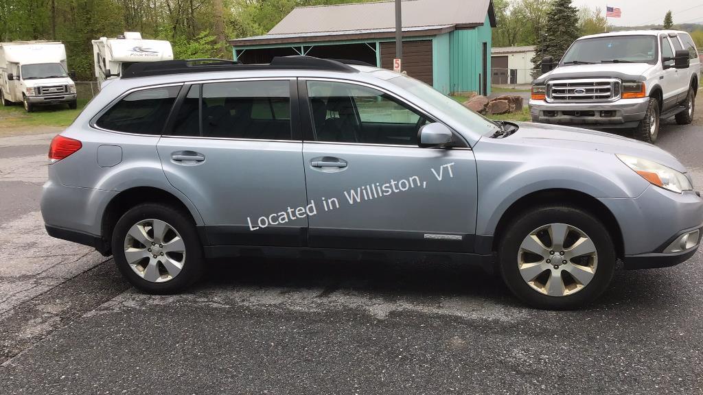 2012 Subaru Outback 2.5i H4, 2.5L