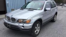 2001 BMW X5 4.4i V8, 4.4L