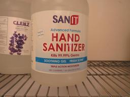 (3) Gallons of Hand Sanitizer