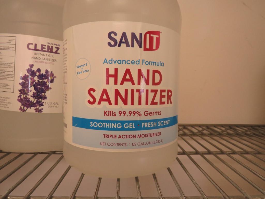 (3) Gallons of Hand Sanitizer