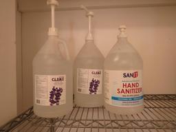 (3) Gallons of Hand Sanitizer