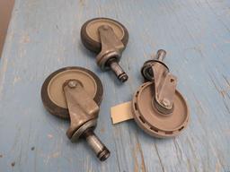 (3) Asst. 5" Wire Rack Casters