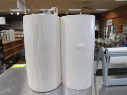 (2) 15"x1000' Rolls of Freezer Paper and Roll Dispenser