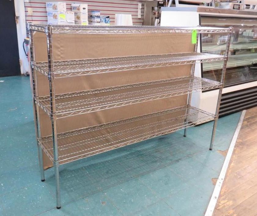 4-Tier Wire Shelf Rack