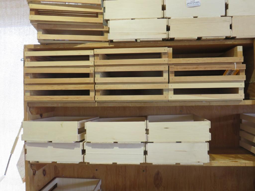 (52+/-) Small Wooden Boxes