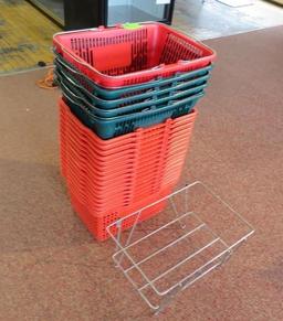 (22) Handheld Shopping Baskets