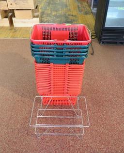 (22) Handheld Shopping Baskets