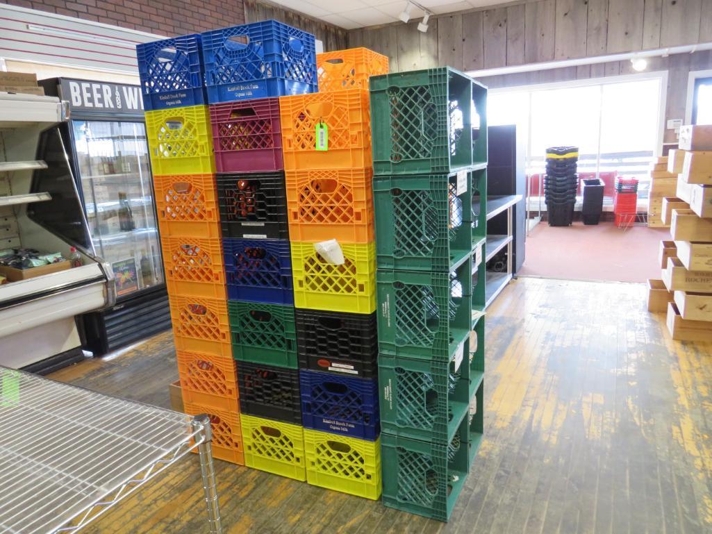 (57+/-) Milk Crates