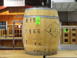 Wood Barrel