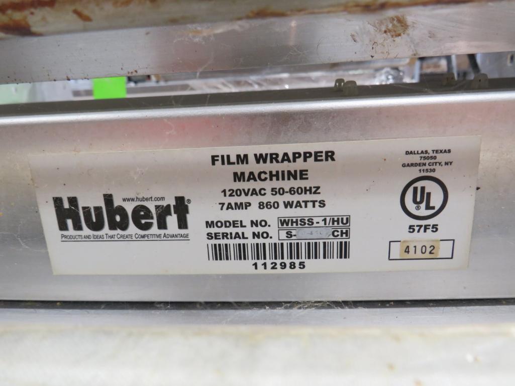 Hubert Model WHSS-1HU Film Wrap Machine