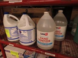 (11) Gallons of Bleach and Hand Sanitizer