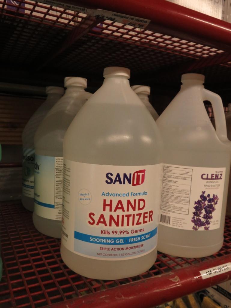 (6) Gallons of Hand Sanitizer