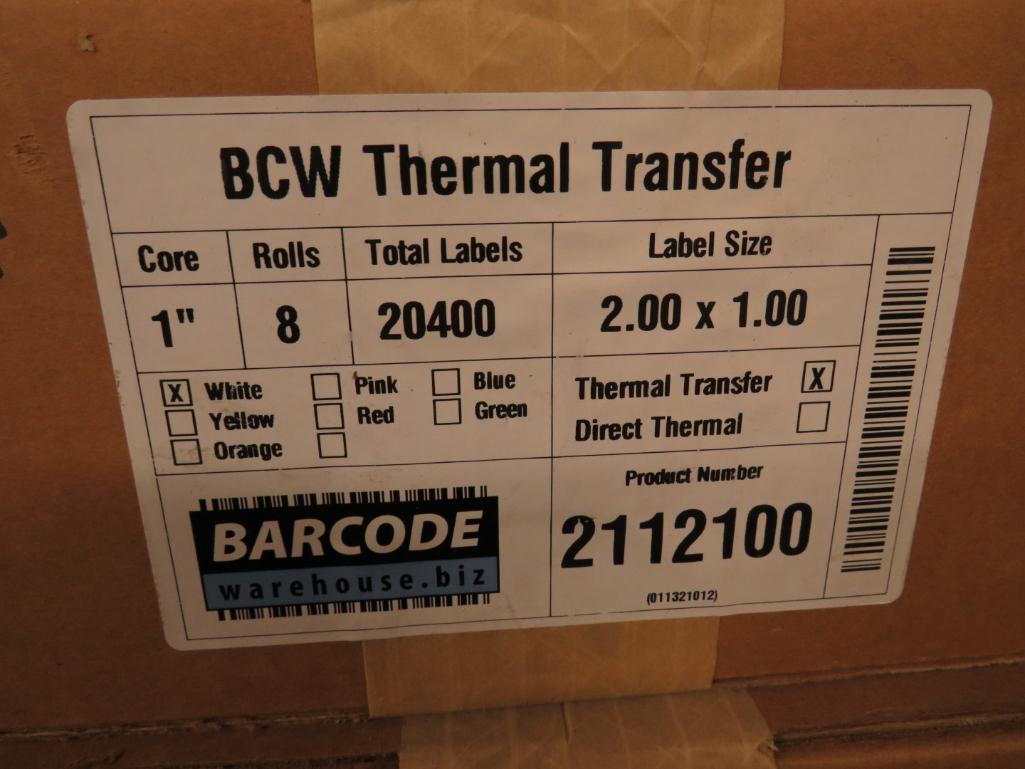 (48) Rolls of Thermal Transfer Labels