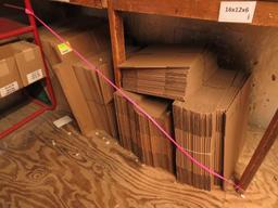 (100+/-) Asst. Corrugated boxes