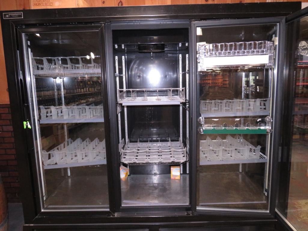 Pioneer FS79SD 3 Door Reach In Refrigerator