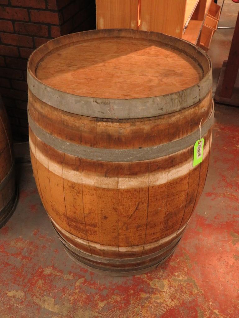 Full Oak Barrel