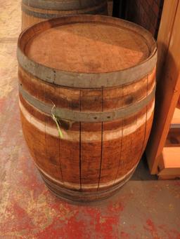 Full Oak Barrel