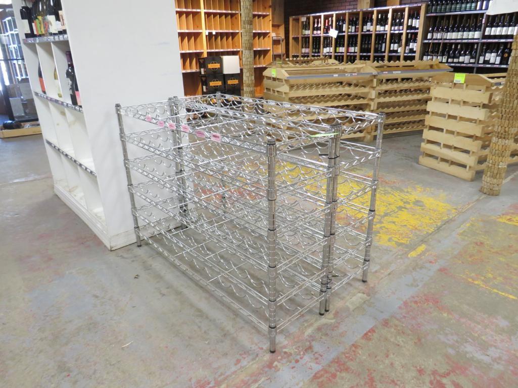 (2) 66 Bottle Wire Displays