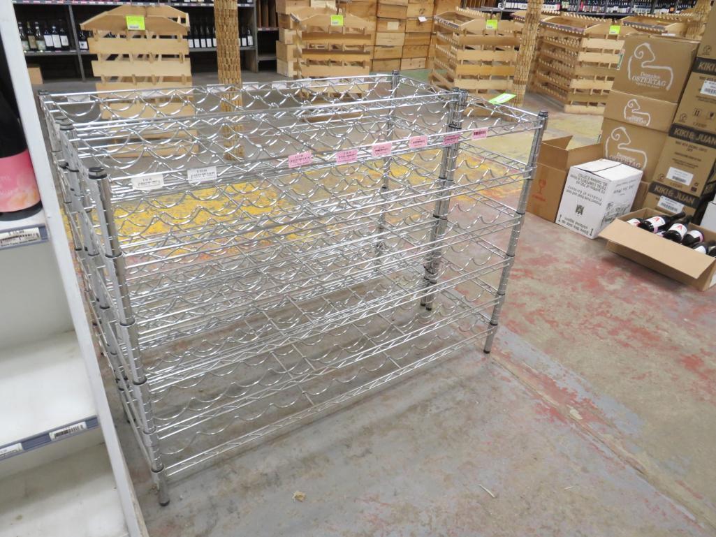 (2) 66 Bottle Wire Displays