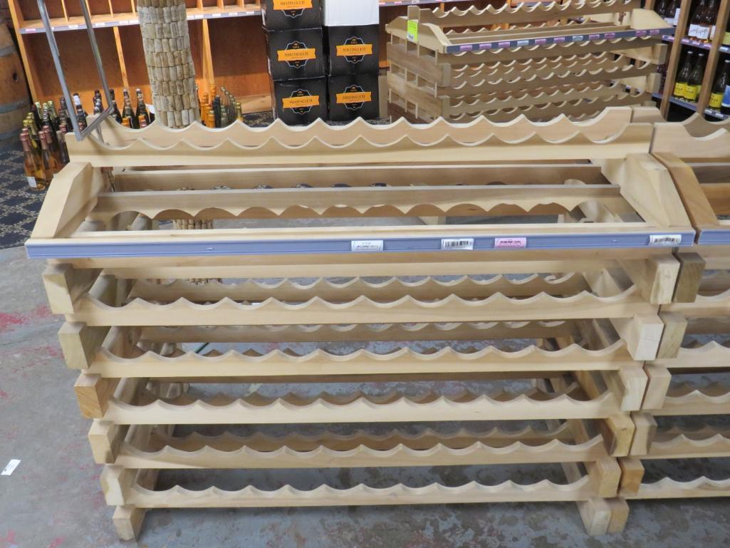 84 Bottle Wood Line Floor Display