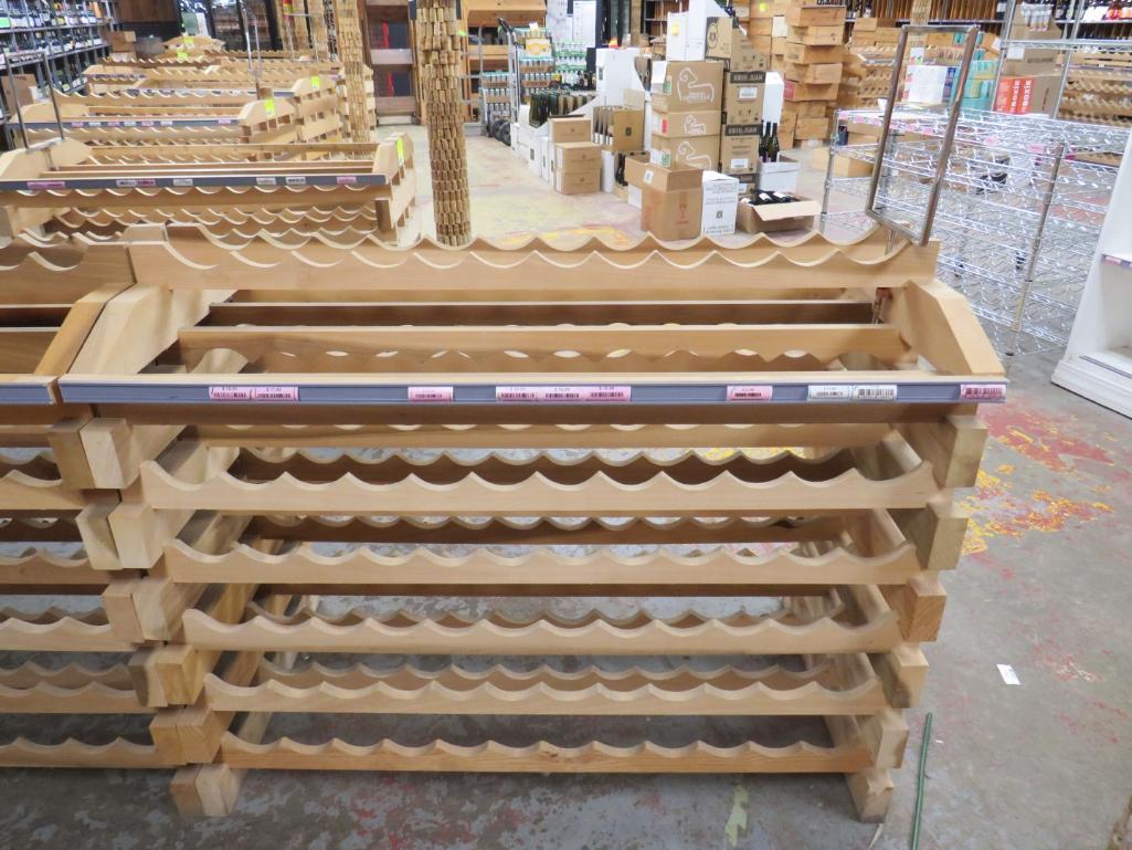 84 Bottle Wood Line Floor Display