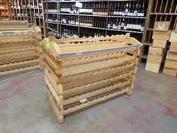 84 Bottle Wood Line Floor Display