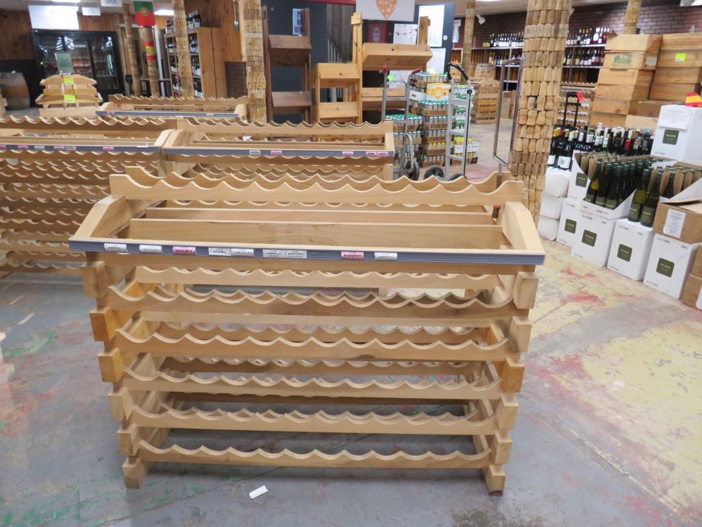 84 Bottle Wood Line Floor Display