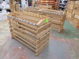 84 Bottle Wood Line Floor Display