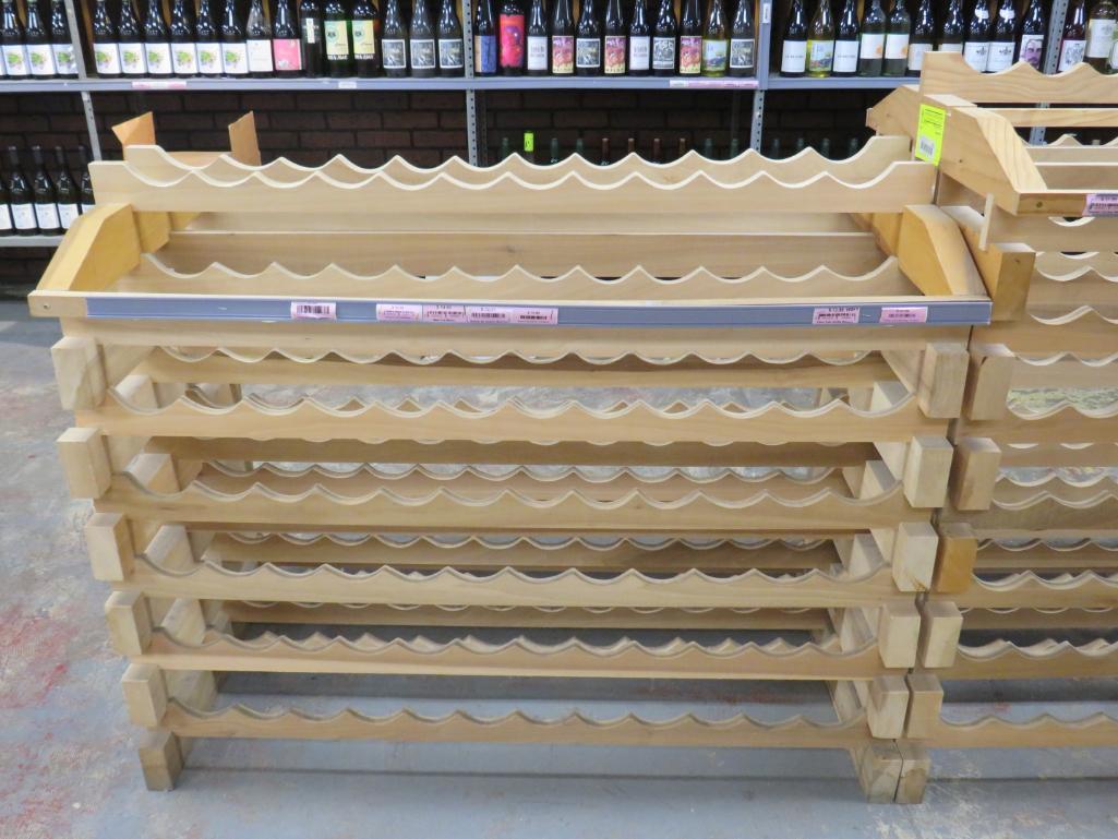 84 Bottle Wood Line Floor Display