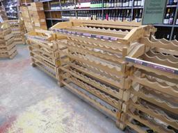 92 Bottle Wood Line Floor Display