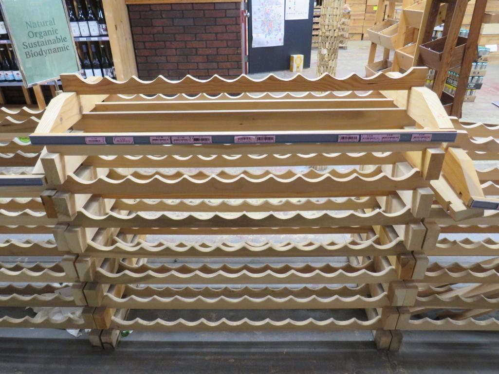 92 Bottle Wood Line Floor Display